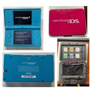 Nintendo DSi Gaming Package (Console, Charge, Stylus, Case, and 6 Games)